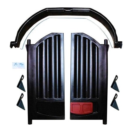 Specialmade Goods And Services Rubbermaid Accessory Kit for Mega Brute Waste Collector, Black - FG9W71L90000